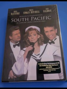 South Pacific In Concert From Carnegie Hall DVD Reba McEntire Alec Baldwin New